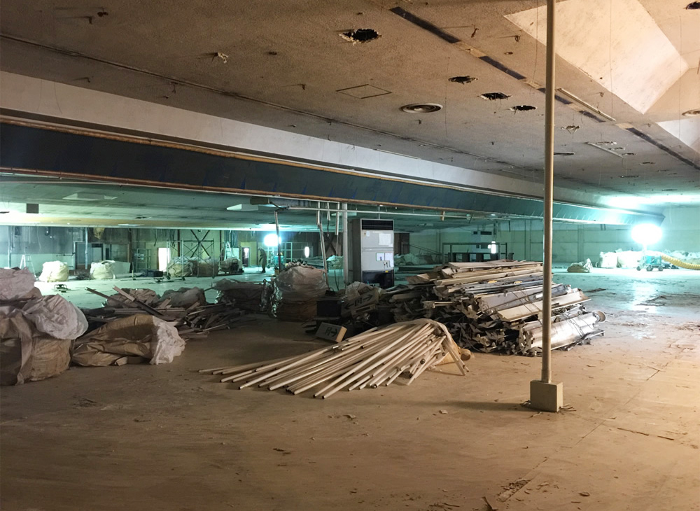 福岡市店舗　解体